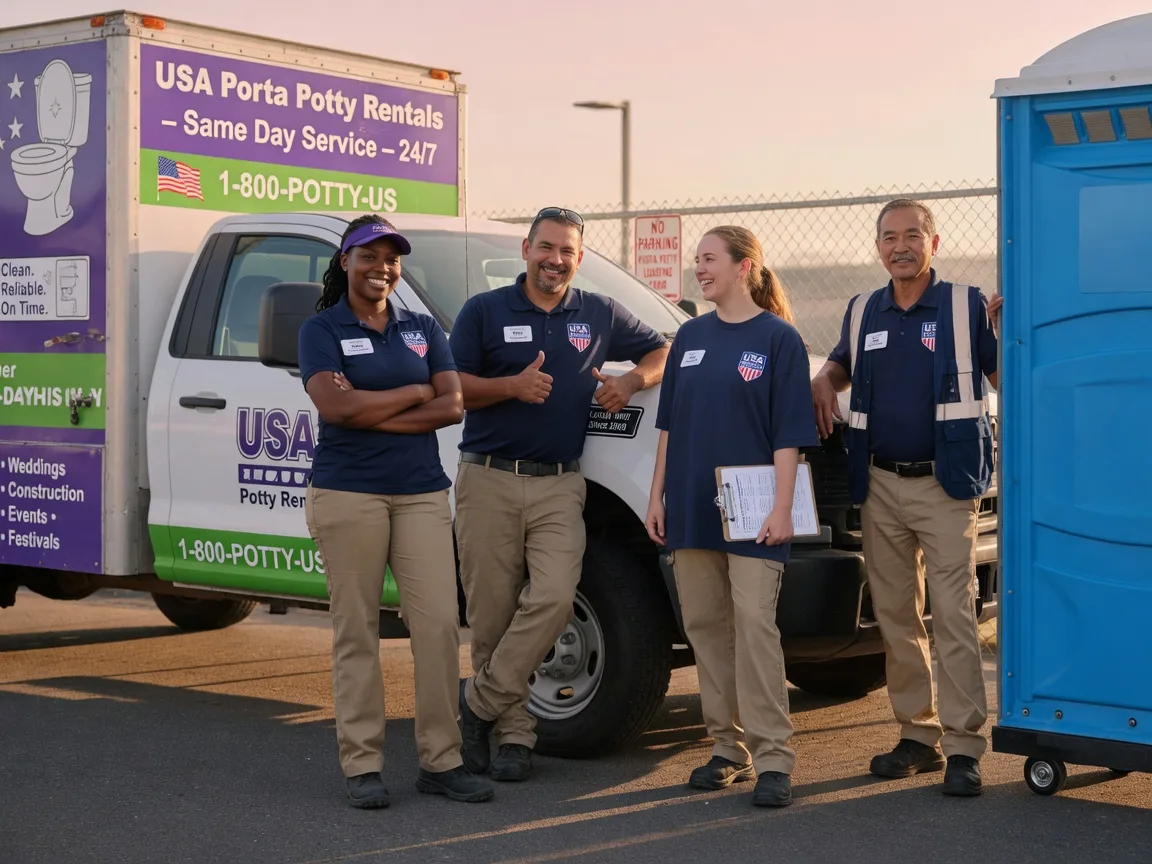 Porta Potty Rental company in Palmdale, CA